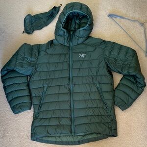 Arc'teryx Green Puffer Jacket